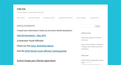 Desktop Screenshot of cwloa.com