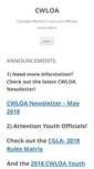 Mobile Screenshot of cwloa.com